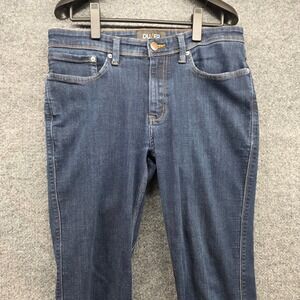 DUER‎ L2X Slim Fit Performance Denim Jeans Dark Indigo Mens Stretch COOLMAX